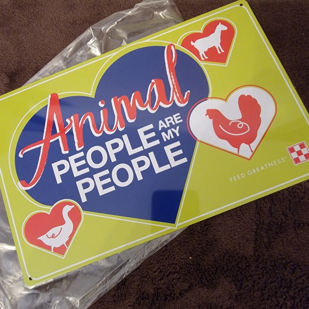 NWT Purina Sign